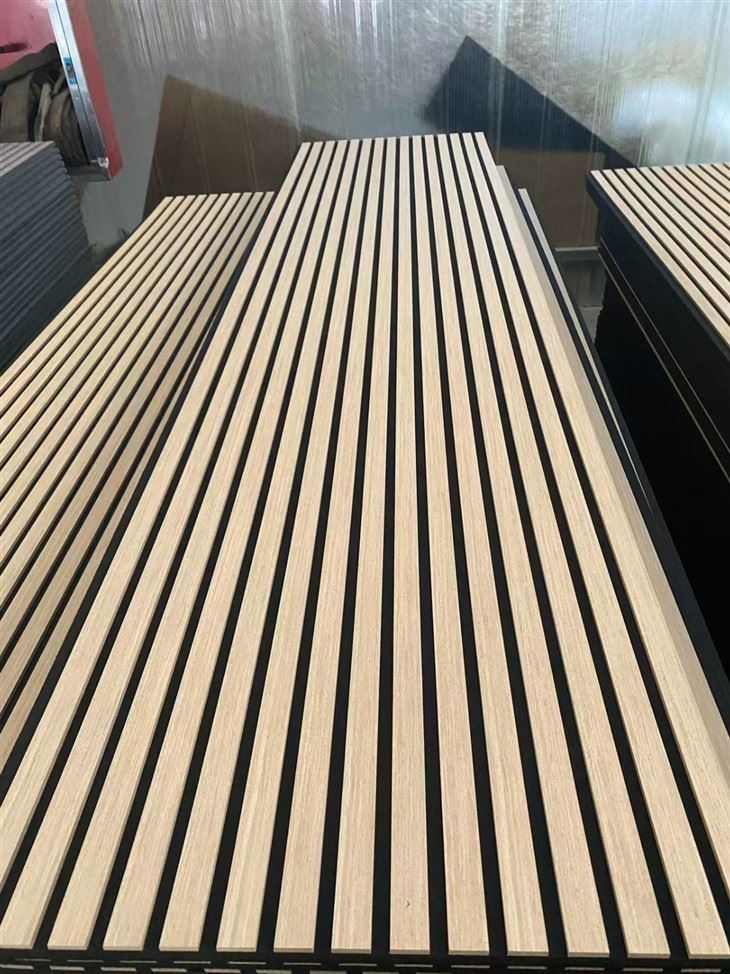 European Style Sound Proof Akupanel Acoustic Slat Panel factory
